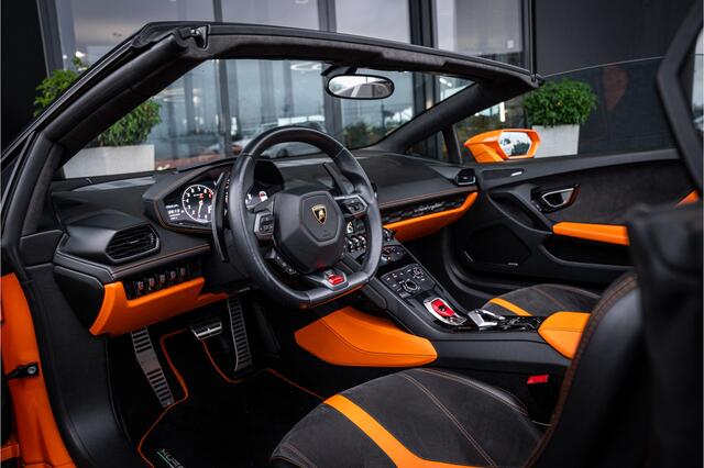 Lamborghini Huracán 5.2 V10 LP610-4 - Arancio Borealis | Capristo | Spyder | Lift | Keramisch | Camera