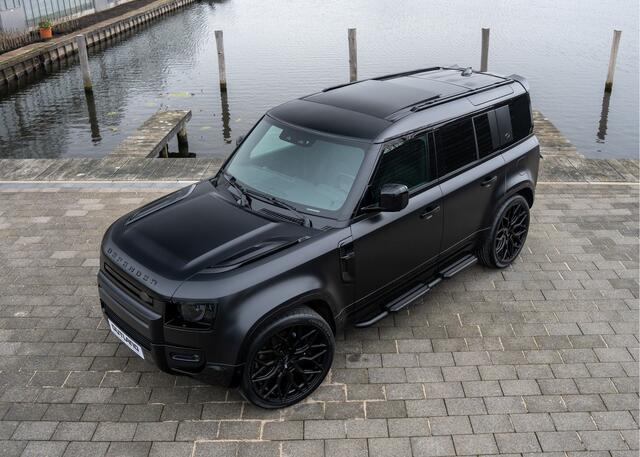 Land Rover DEFENDER P300e 110 X-Dynamic HSE | VERWACHT | Satin PPF Stealth | Alle Opties | 24" Vossen | Meridian Surround | Head-Up | Standkachel | 3-Zone Airco |