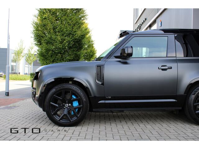 Land Rover DEFENDER 5.0 P525 90 V8 Carpathian Edition QuickSilver / Urban / Grijs kenteken / Vol opties! / PRIJS EX BTW