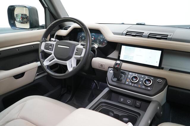 Land Rover DEFENDER 110 3.0 P400 110 First Edition | Panoramadak | Trekhaak | Leder | 360 Camera | Luchtvering