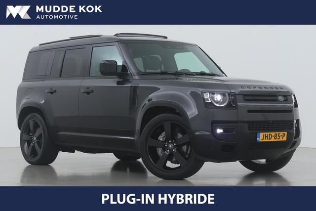 Land Rover DEFENDER P300e 110 X-Dynamic HSE | 6P | Black Pack | Panoramadak | ACC | 22 Inch | Trekhaak | Stoel+Stuurverwarming