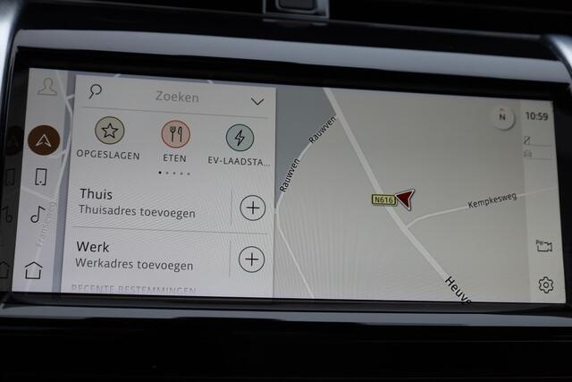 Land Rover DISCOVERY SPORT P300e 1.5 R-Dynamic PANO WINDSOR-LEER MEMORY ELEK.TREKHAAK 20"LMV CAMERA RUITVERWARMING MERIDIAN GSM-LADER ELEK.LAADKLEP 4x4 STOELVERW. ZWARTE-HEMEL NAVI