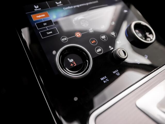 Land Rover RANGE ROVER EVOQUE 1.5 P300e AWD Black Edition S 309Pk Automaat (PLUG IN HYBRID, APPLE CARPLAY, HEAD UP DISPLAY, CAMERA, MERIDIAN AUDIO, KEYLESS, DIGITAL COCKPIT, STOELVERWARMING, ELEKTRISCHE STOELEN, NIEUWSTAAT)