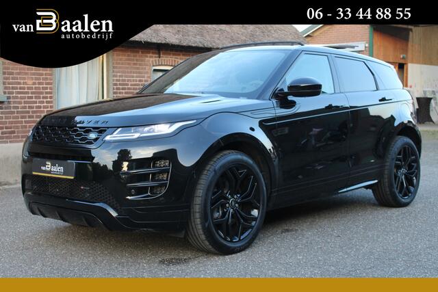 Land Rover RANGE ROVER EVOQUE 1.5 P300e AWD R-Dynamic PHEV PANO LEER NAVI ALL BLACK 22000KM!!!