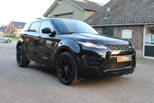 Land Rover RANGE ROVER EVOQUE 1.5 P300e AWD R-Dynamic PHEV PANO LEER NAVI ALL BLACK 22000KM!!!