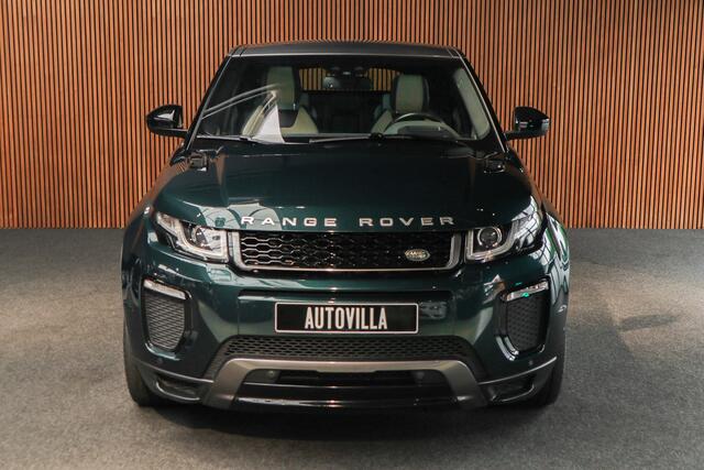 Land Rover RANGE ROVER EVOQUE 2.0 TD4 Panodak HUD Leer Camera Elektr. achterklep Navi Climate voor & achter Lederen dashboard Sfeerverlichting Stoelventilatie Memory seats Massagestoelen Zwart hemelbekleding Stoelverwarming voor & achter Keyless Entry & Go LM velgen