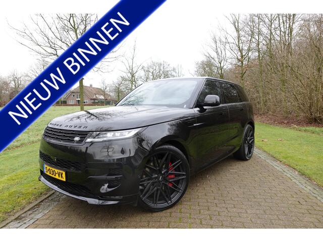 Land Rover RANGE ROVER SPORT 3.0 P510e First Edition 400PK | 24'' Vossen velgen | Pano | Meridian | Luchtvering | 4 Wiel sturing | 360 Camera | Massage stoelen | Stoel ventilatie | HUD | Glascoating |