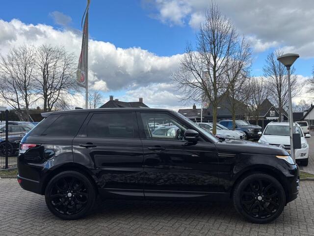 Land Rover RANGE ROVER SPORT 3.0 TDV6 Zwart 2017 Panodak 22"