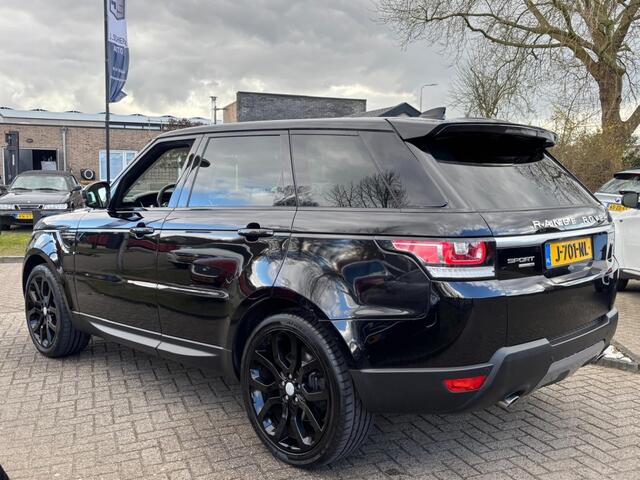 Land Rover RANGE ROVER SPORT 3.0 TDV6 Zwart 2017 Panodak 22"