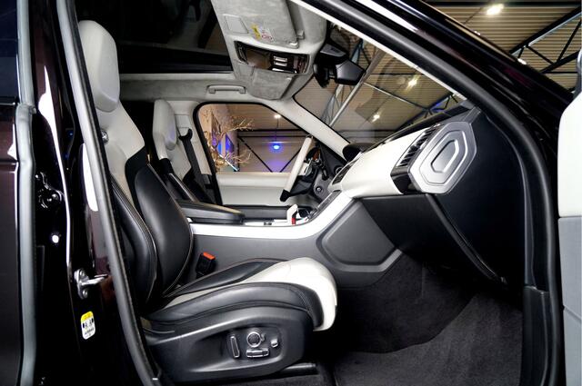 Land Rover RANGE ROVER SPORT 5.0 V8 SC SVR 423kW/575pk Aut8 Carbon Edition PANORAMADAK + CARBON IN-&EXTERIEUR + PERFORMANCE STOELEN + MERIDIAN AUDIO + ADAPT.CRUISE + EL.TREKHAAK + CAMERA + STOELVERWARMING&-KOELING + KEYLESS + PARKSENSOREN + 22" LM-VELGEN!!