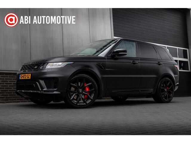 Land Rover RANGE ROVER SPORT 2.0 P400e 404 pk HSE Dynamic / Matte-Zwart/ NL-Auto/ Lucht-Vering/ Meridian-Sound/ Pano-Dak/ Keyless/ 360-Camera/ Matrix-Led/ 22'' LMV