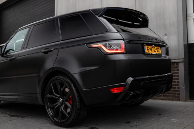 Land Rover RANGE ROVER SPORT 2.0 P400e 404 pk HSE Dynamic / Matte-Zwart/ NL-Auto/ Lucht-Vering/ Meridian-Sound/ Pano-Dak/ Keyless/ 360-Camera/ Matrix-Led/ 22'' LMV
