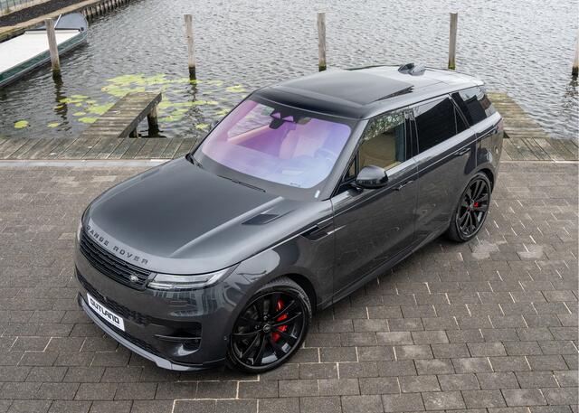 Land Rover RANGE ROVER SPORT P460e Dynamic HSE | Carpathian Grey | Caraway leder | Trekhaak | Stoelverwarming & Koeling V + A |