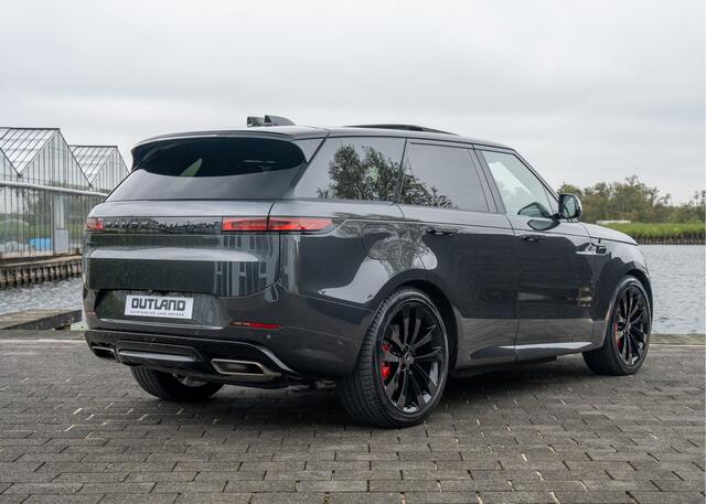 Land Rover RANGE ROVER SPORT P460e Dynamic HSE | Carpathian Grey | Caraway leder | Trekhaak | Stoelverwarming & Koeling V + A |