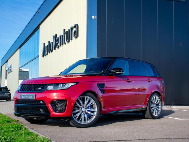 Land Rover RANGE ROVER SPORT 5.0 V8 Supercharged SVR | Schuif-/kantel Pano | Adapt. Cruise | Head-Up | Verwarmd Stuurwiel |