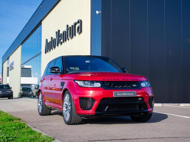Land Rover RANGE ROVER SPORT 5.0 V8 Supercharged SVR | Schuif-/kantel Pano | Adapt. Cruise | Head-Up | Verwarmd Stuurwiel |