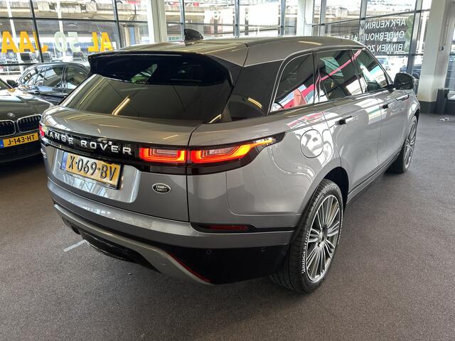 Land Rover Velar Range Rover 2.0 P400e Facelift BTW Auto | 404PK | Digital dashboard | Adaptief onderstel | Lederen/Alcantara bekleding | 360 Camera | Cruise control | Climate control | Lane assist | Dodehoeksdetectie | Apple carplay