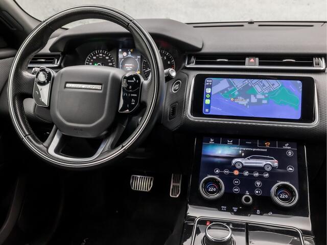 Land Rover Velar Range Rover 2.0 P250 Turbo AWD R-Dynamic 251Pk Automaat (APPLE CARPLAY, GROOT NAVI, MEMORY SEATS, LEDER, CAMERA, ZWART HEMEL, ELEK ACHTERKLEP, GETINT GLAS, NIEUWSTAAT)