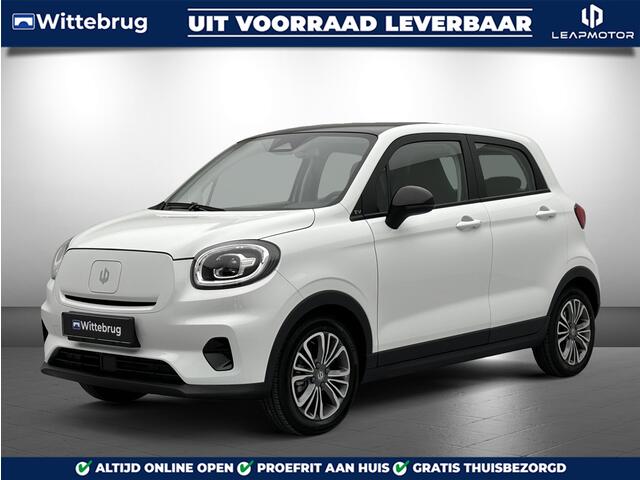 Leapmotor T03 Design 37.3 kWh Volledig Elektrisch met 265 km WLTP Range, Airconditioning, Panoramadak, Adaptive Cruise Control en Uit voorraad leverbaar!