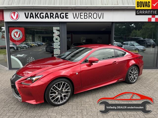Lexus RC 300h F SPORT Line Dealer Onderhouden