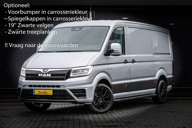 MAN TGE 35 | 140Pk Aut. | 3.140 | L3H3 | 12,9'' Display | Nieuw Model | Oyster Zilver