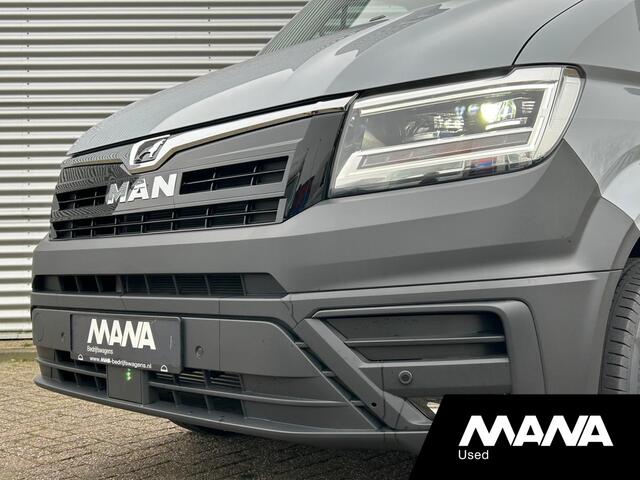 MAN TGE 35 2.0 L3H2 3.180 180PK Automaat 4x4 LED Camera Sensoren Car-Play Trekhaak Cruise