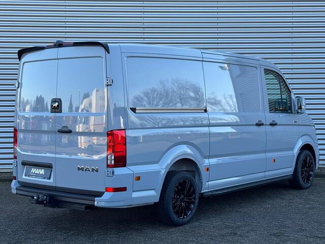 MAN TGE 35 2.0 L3H2 3.180 180PK MANA PERFORMANCE Automaat 4x4 LED Camera Sensoren Car-Play Trekhaak Cruise