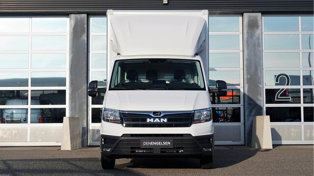 MAN TGE | 5.160 | 2.0 TDI 164PK | L4 | 3,5T TERUGGEKEURD | BAKWAGEN L4.40m B2.11m H2.35m | FACELIFT | NAVI | GEVEERDE STOEL |