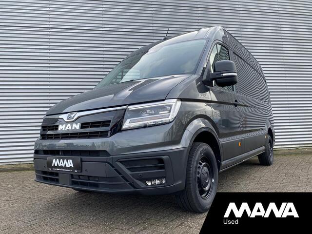 MAN TGE 35 2.0 3.180 180PK Automaat L3H3 Navi Sensoren Climatronic LED ACC Leder/Verwarmde-Stuur/Massagestoel CarPlay Trekhaak Camera BlindSpot