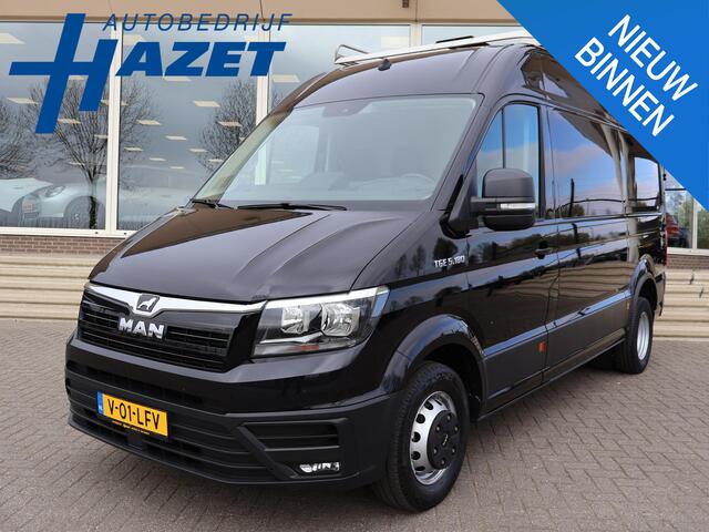 MAN TGE 50 5.180 2.0 180 PK AUT. DUBBEL LUCHT + 3500 KG TH + 230V | WERKPLAATSINRICHTING | CAMERA | NAVIGATIE