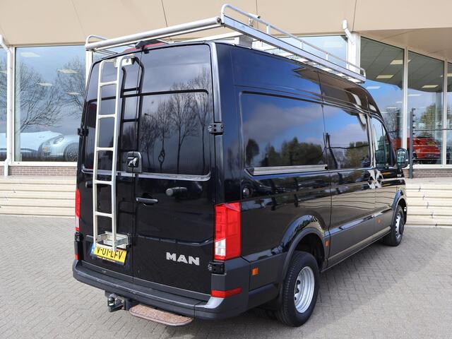 MAN TGE 50 5.180 2.0 180 PK AUT. DUBBEL LUCHT + 3500 KG TH + 230V | WERKPLAATSINRICHTING | CAMERA | NAVIGATIE