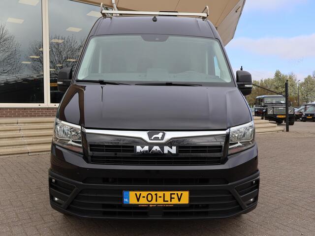 MAN TGE 50 5.180 2.0 180 PK AUT. DUBBEL LUCHT + 3500 KG TH + 230V | WERKPLAATSINRICHTING | CAMERA | NAVIGATIE