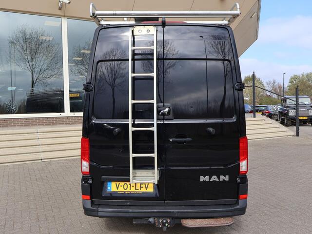 MAN TGE 50 5.180 2.0 180 PK AUT. DUBBEL LUCHT + 3500 KG TH + 230V | WERKPLAATSINRICHTING | CAMERA | NAVIGATIE