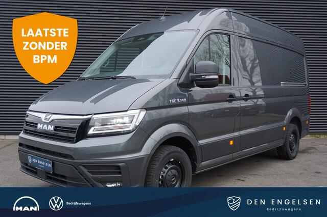 MAN TGE 3.140 | L3H3 | 2x Schuifdeur | App-Connect | ACC | Camera | Trekhaak | Facelift