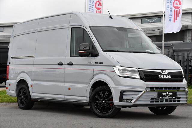 MAN TGE 35 2.0 Lion Edition L3H3 Individual EX btw - EX BPM, Camera, Cruise, Carplay, Leder, Clima, LED, Stoelverwarming, Carbon, 177PK, Automaat, Uniek!