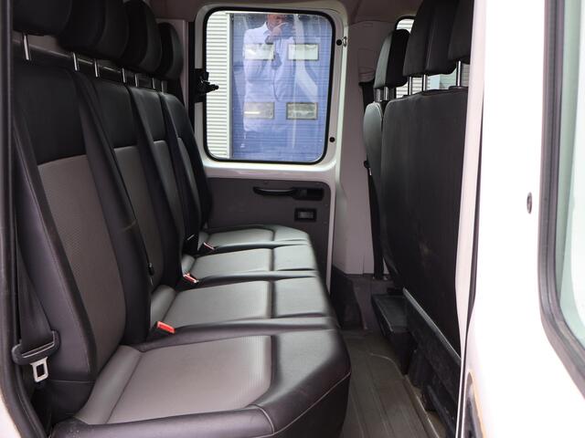 MAN TGE 50 2.0 TDI 177 PK DSG AUT. D.C. DUBBEL LUCHT 7-PERS. OPEN LAADBAK + 3500 KG TREKHAAK | STANDKACHEL