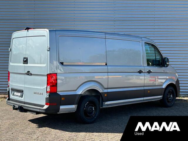 MAN TGE 35 2.0 3.180 180PK L3H2 4x4 Oyster silver LED Automaat