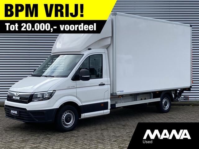 MAN TGE WORDT VERWACHT 3.180 Bakwagen NIEUW Dhollande laadklep Nieuw model