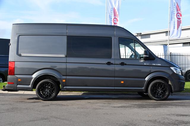 MAN TGE 35 2.0 L3H3 4x4 DC PB Edition Adaptieve Cruise, Camera, Carplay, 177pk. LED, Clima, Stoelverwarming, Trekhaak, Uniek!