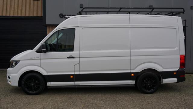 MAN TGE 35 2.0 TDI 140pk DSG L3H3 3-Zits Navi 17inch Trekhaak Geveerde Stoel *Imperiaal & Luxe inrichting laadruimte* *NL MAN* 117809km!