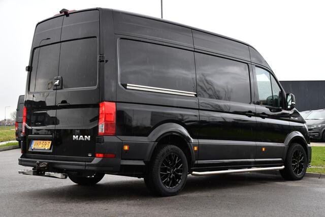 MAN TGE 2.180 2.0 L3H3 Black Edition Adaptieve Cruise, Camera, Carplay, LED, Clima, Stoelverwarming, Multimedia, 177pk, Automaat, Trekhaak, Uniek!