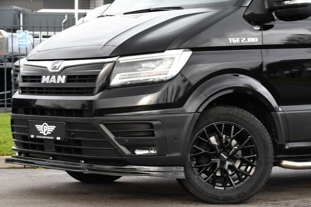 MAN TGE 2.180 2.0 L3H3 Black Edition Adaptieve Cruise, Camera, Carplay, LED, Clima, Stoelverwarming, Multimedia, 177pk, Automaat, Trekhaak, Uniek!