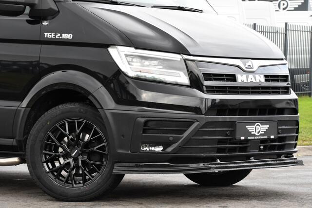 MAN TGE 2.180 2.0 L3H3 Black Edition Adaptieve Cruise, Camera, Carplay, LED, Clima, Stoelverwarming, Multimedia, 177pk, Automaat, Trekhaak, Uniek!