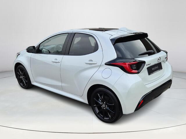 Mazda 2 Hybrid 1.5 Homura Plus | Achteruitrijcamera | Stoel/stuurverwarming | Apple Carplay/Android Auto | Climate control | Lichtmetalen velgen | Panorama dak |