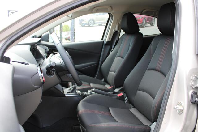 Mazda 2 1.5 e-SkyActiv-G 90 Homura , Demovoordeel ¤3.340 -, Apple Carplay, LMV 16 Inch, Camera, PDC, Clima, Cruise, Stuur/Stoelverwarming, BSM, LKA