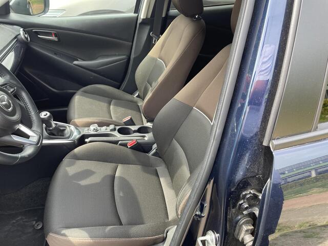 Mazda 2 1.5 Skyactiv-G Style Selected , Cruise, Airco, Camera, Navi, LKA, LMV 16 Inch, Apple Carplay