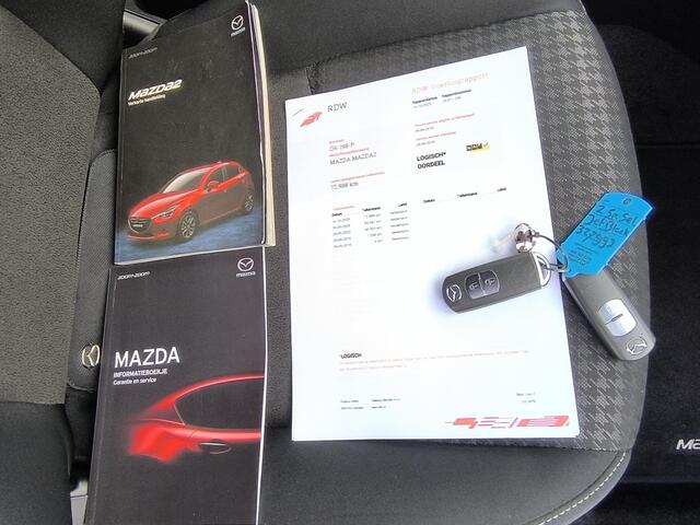 Mazda 2 1.5 Skyactiv-G Sport Selected Camera, DAB, Navi, carplay, keyless, dealer onderhouden