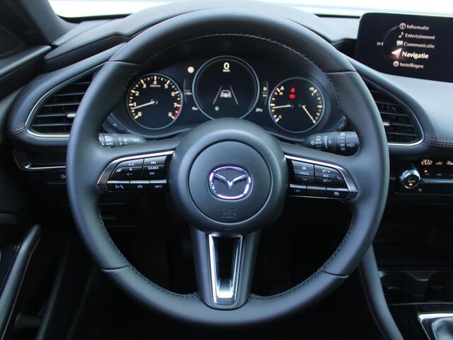 Mazda 3 2.0 e-SkyActiv-X M Hybrid 186 Homura | Nieuw | Hoge korting | Uit voorraad leverbaar |