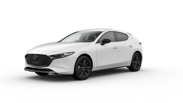 Mazda 3 2.5 e-SkyActiv-G M Hybrid 140 Homura / Arctic White