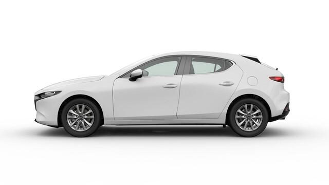 Mazda 3 2.5 e-SkyActiv-G M Hybrid 140 Prime-line / Arctic White